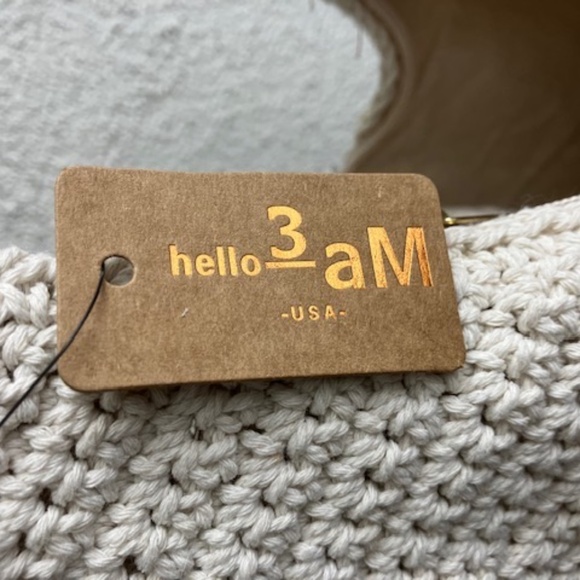 3AM MACRAMÉ BAG NWT - Picture 3 of 4